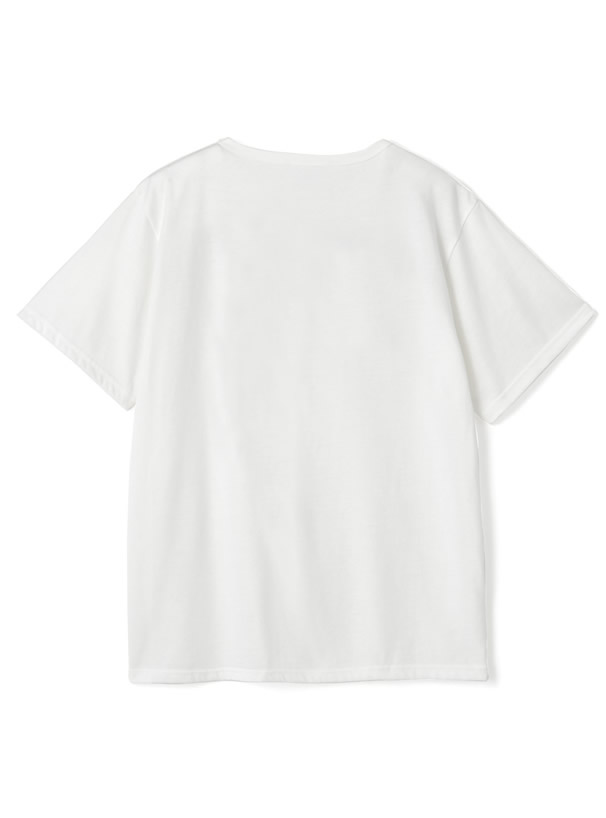 立体刺繍ロゴ入りBIGシルエットTシャツ
