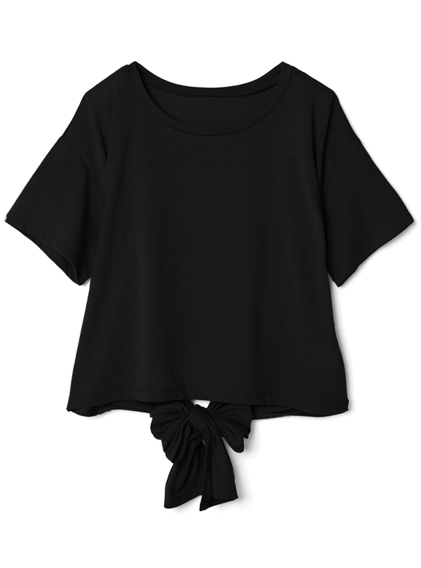 バックリボンTシャツ