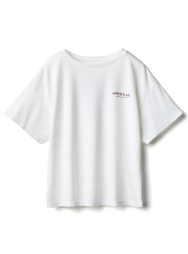 ロゴプリントTシャツ