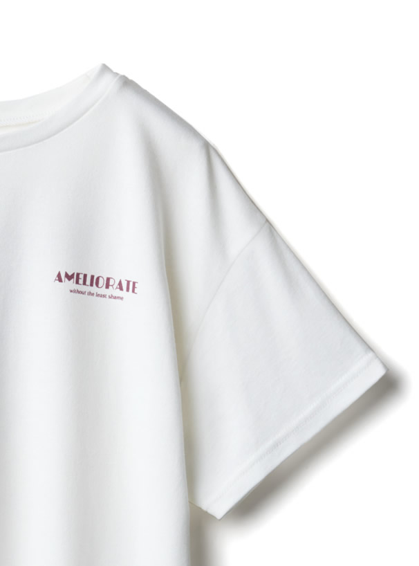 ロゴプリントTシャツ