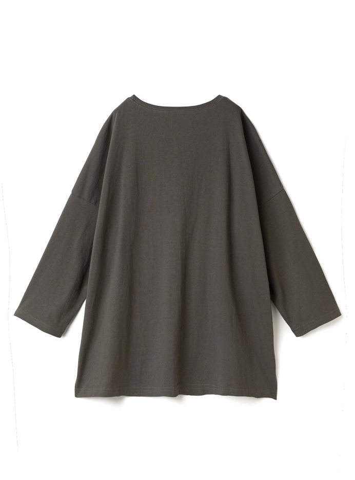 BIGシルエットサイドスリットロンT