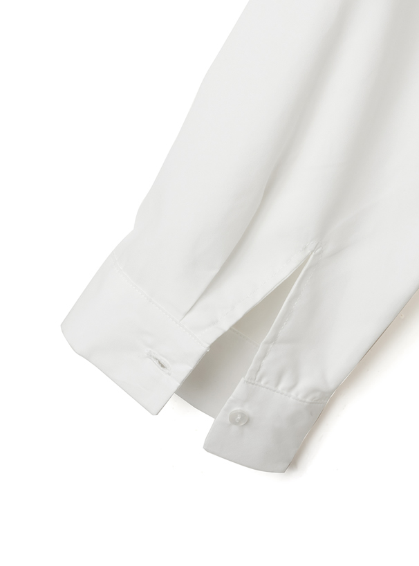 ニットXロングシャツアンサンブル