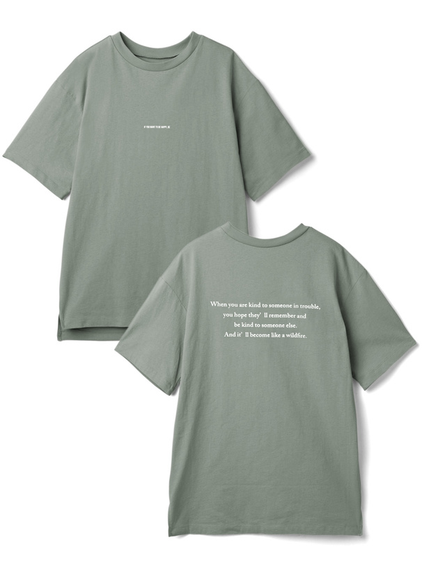 ロゴプリントTシャツ