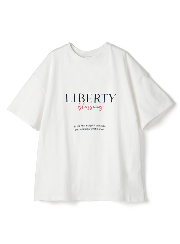 ロゴプリントTシャツ