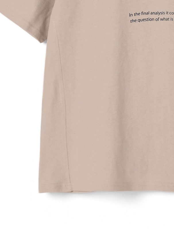 ロゴプリントTシャツ