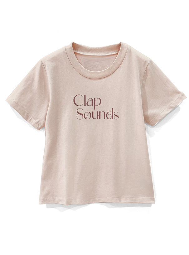 ロゴプリントTシャツ
