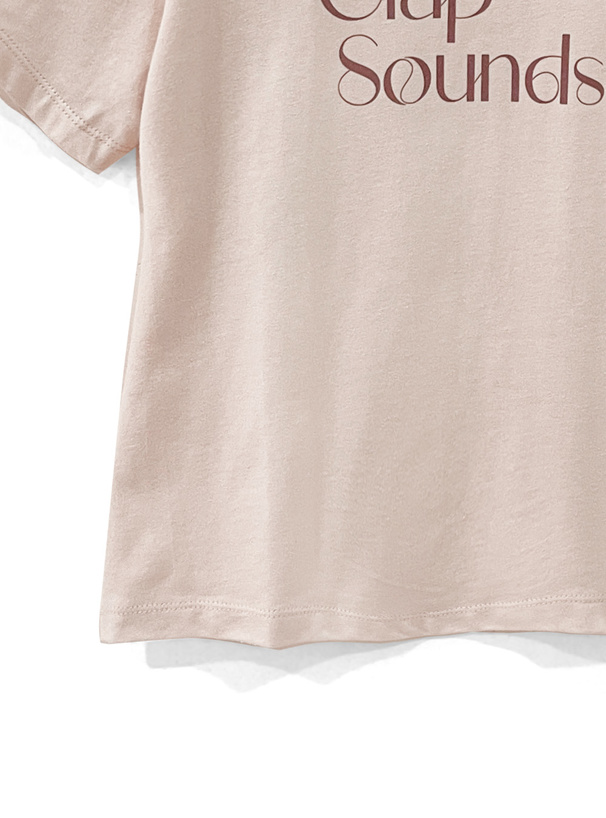 ロゴプリントTシャツ