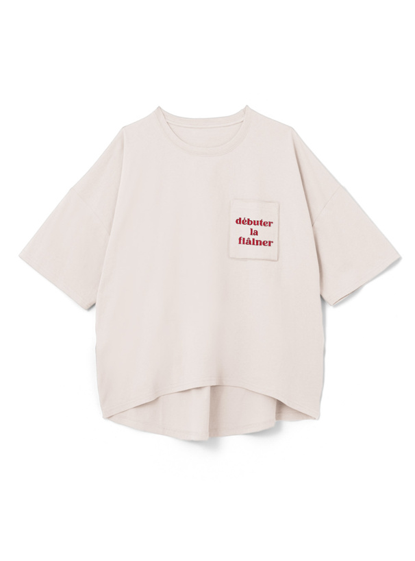 ポケットロゴ刺繍Tシャツ[ze769] | レディースファッション通販の 