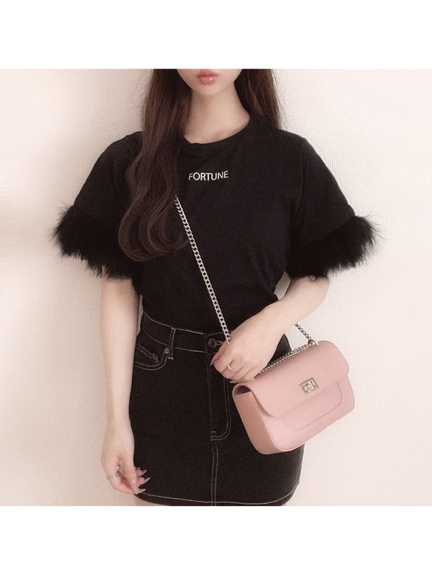 on Court-T Tシャツ XS 黒 ピンクライン Women's Court-T | Black | On United States