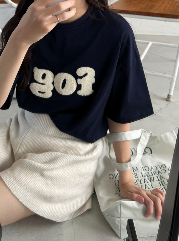 ロゴサガラ刺繍ビッグTシャツ