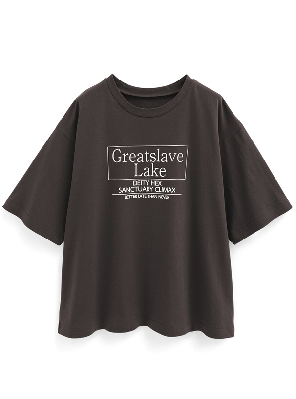 ボックスロゴTシャツ