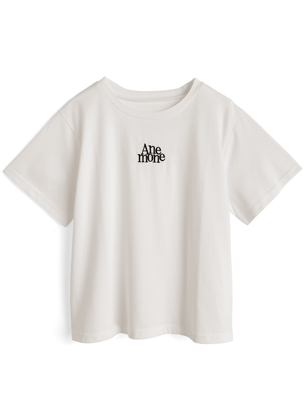 刺繍ロゴTシャツ