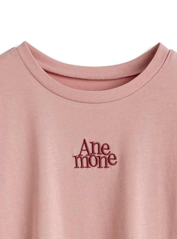 刺繍ロゴTシャツ