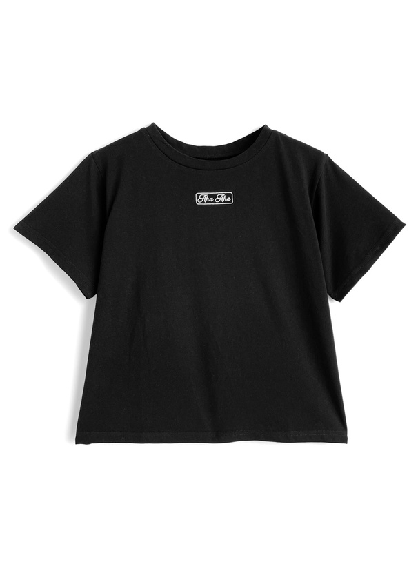 ロゴ刺繍Tシャツ
