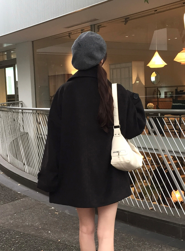 ★ガリャルダガランテ★シャギーコクーンコート MANOF｜シャギー コクーン コート 87101-0062-fn - Piu di aranciato