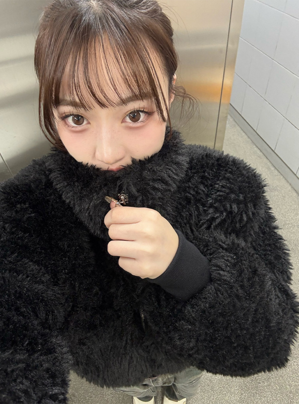 2Way襟プードルファーブルゾン