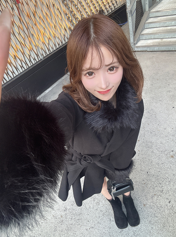 ボディドレッシングdeluxe★フレアー袖ファーコート➕シーバイクロエカットソー リボンベルト付ファーボリュームフレアコート[k9334f] | レディース