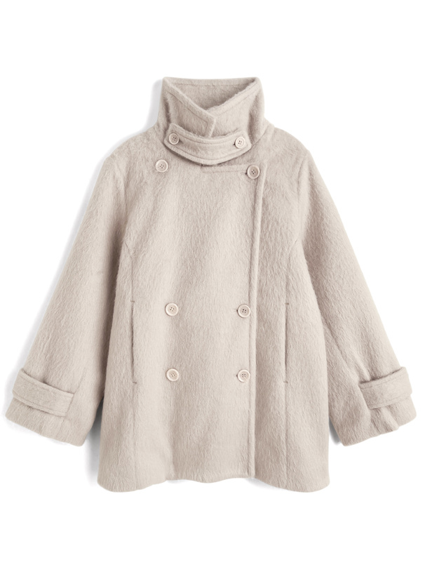 シャギーミドルコート[ze939] | レディースファッション通販のグレイル