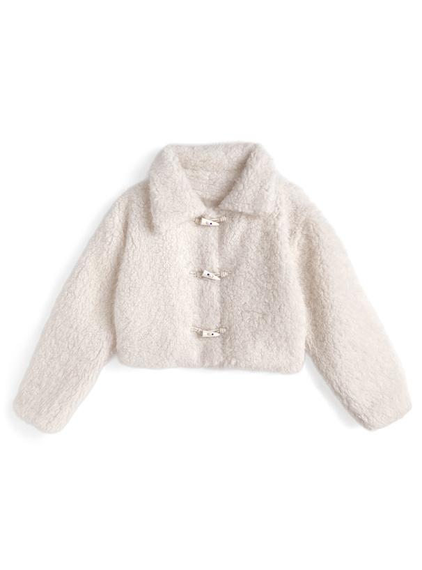 ショート丈ボアブルゾン[ze943] | レディースファッション通販の