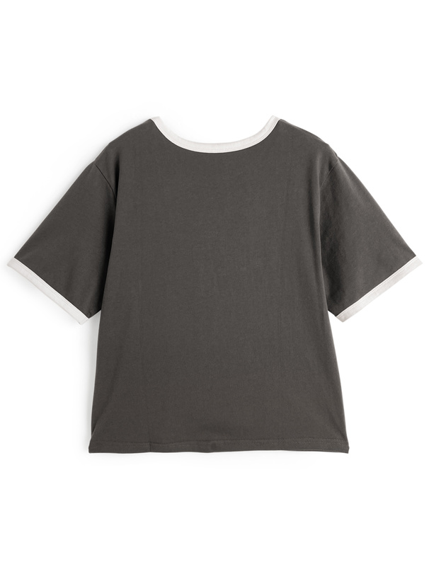 レースナンバリングリンガーTシャツ[ze954] | レディース
