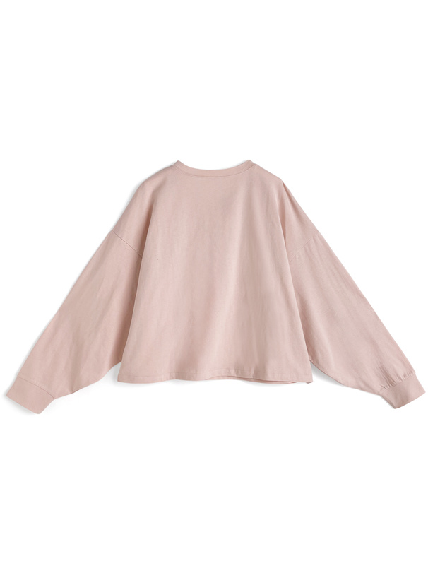 メタリックロゴプリントロンＴ