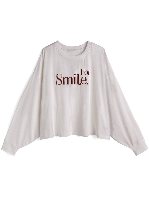 ロゴ刺繍Tシャツ[ze969]