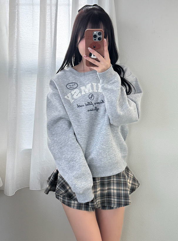 レースロゴスウェットトップス[ze981] | レディースファッション通販の