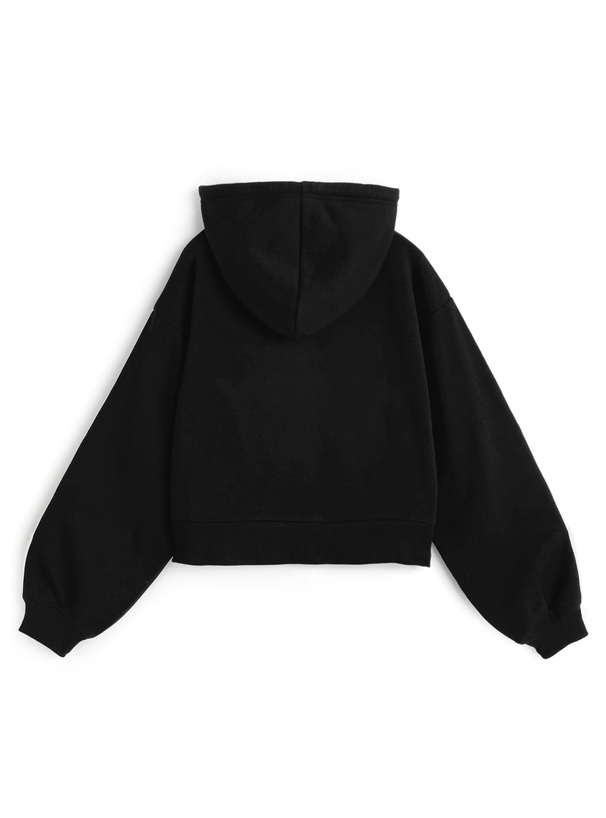 サイドラインロゴ刺繍スウェットパーカー[ze982] | レディース