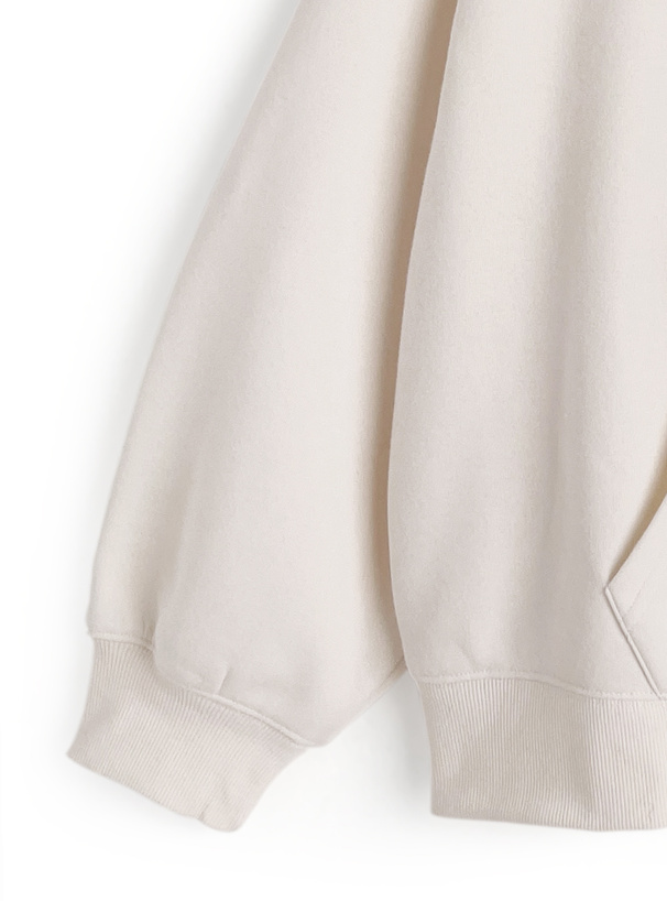 リボンスウェットパーカー