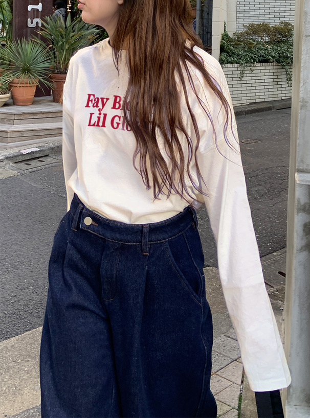 発泡ロゴプリントロンＴ