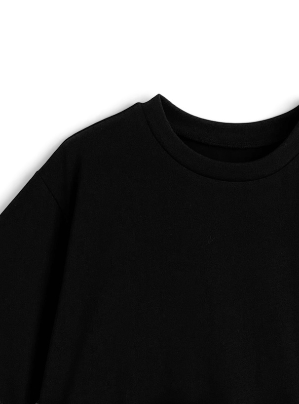 フリルドッキング半袖トップス