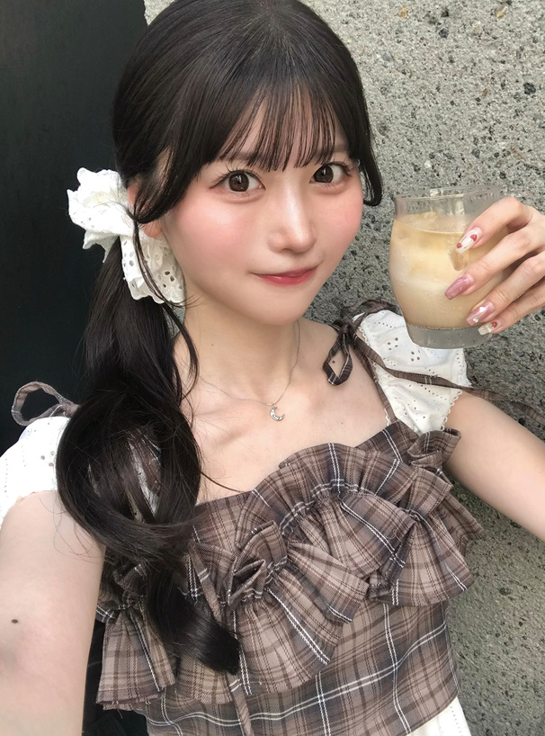 リボンストラップチェック柄フリルビスチェ[zi466] | レディース