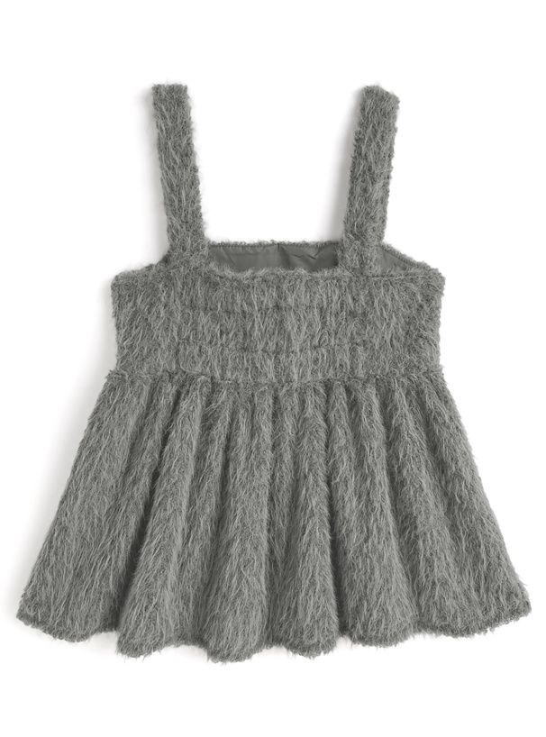 シャギーペプラムキャミソール[zi469] | レディースファッション通販の