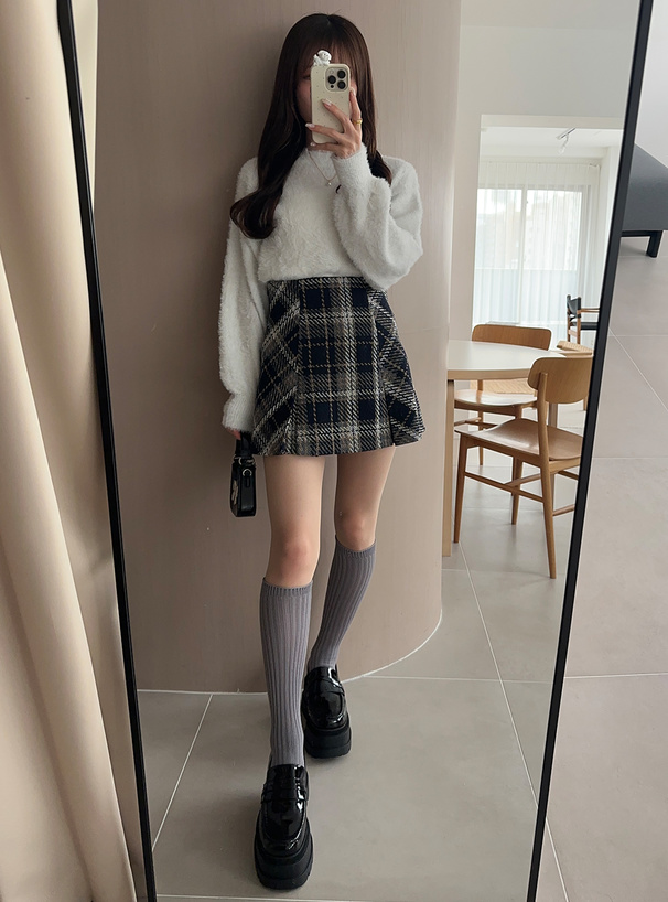 厚底ローファー