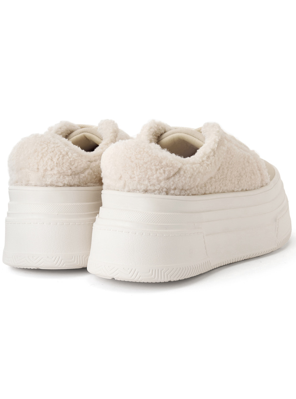 厚底ボアスニーカー