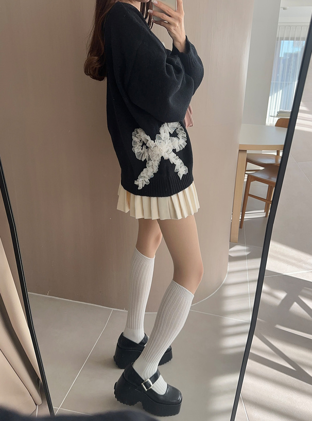 ストラップ厚底ローファー