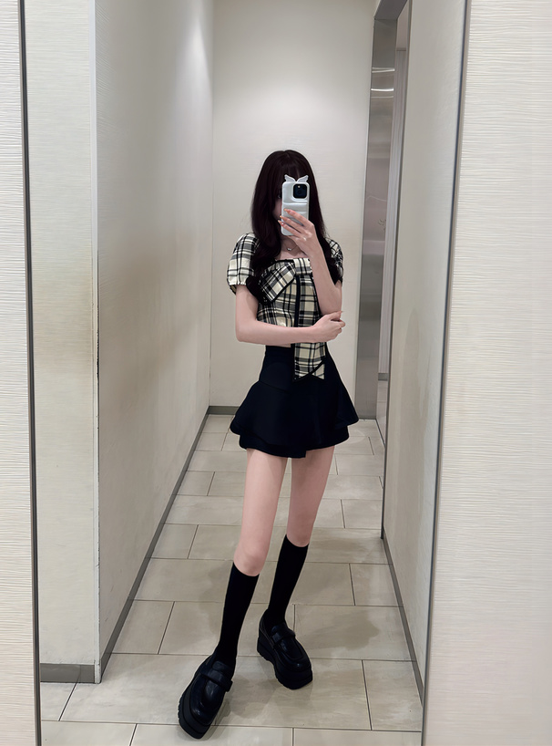 厚底ローファー