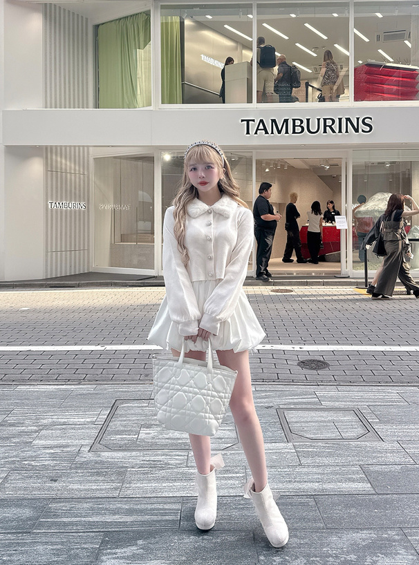 2wayリボン付きスエードブーツ