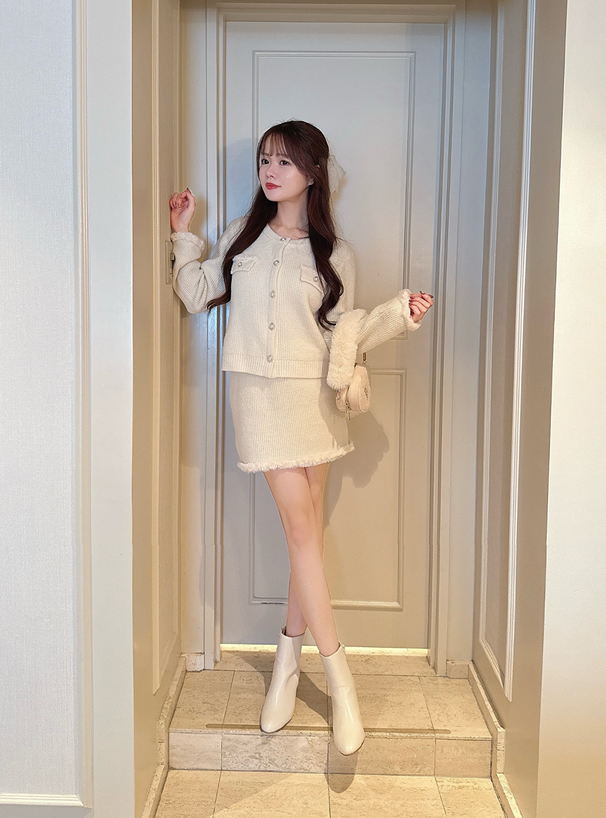 レザーショートブーツ