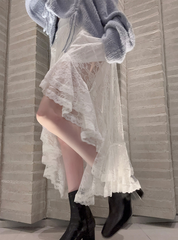 レザーショートブーツ