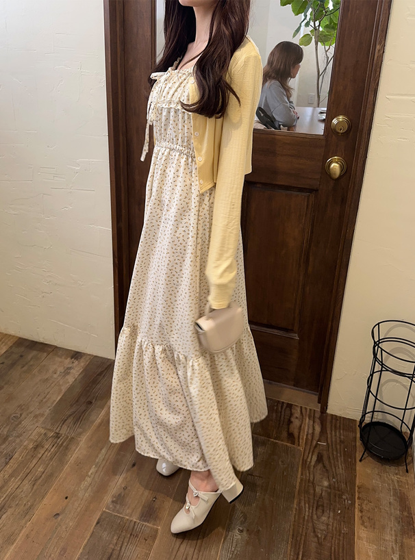 ビジューハートミュールパンプス