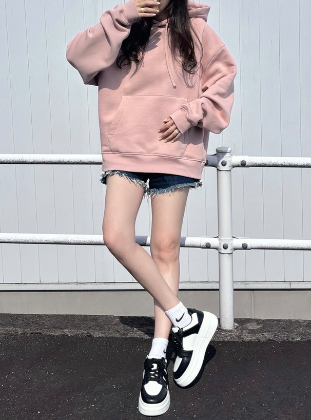 ボリュームソールコートスニーカー