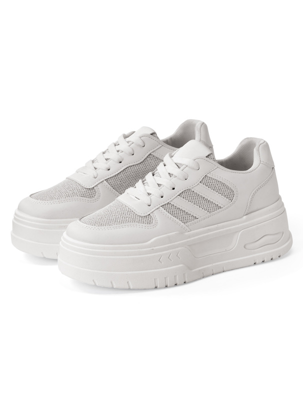 ラメ厚底スニーカー