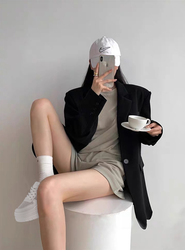 ラメ厚底スニーカー