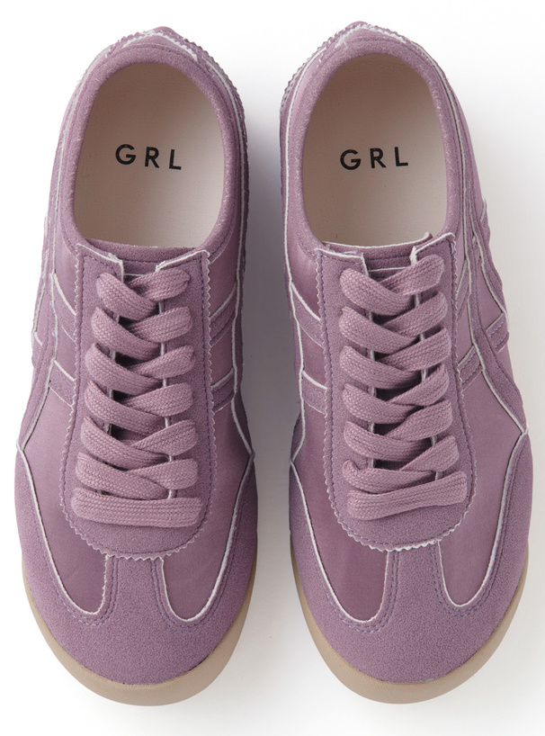 かれい アカクラ AKAKURA 【防水レザー】ベルクロスニーカー （BL/C