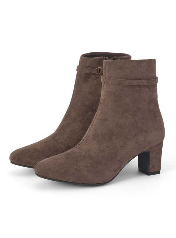 3Wayリボン&ストラップ付きショートブーツ