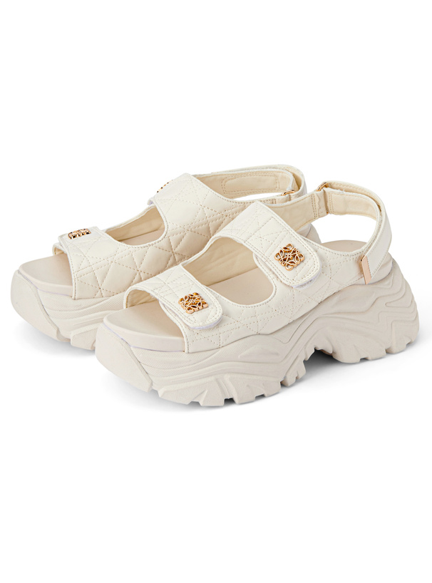 キルティングスポーツサンダル