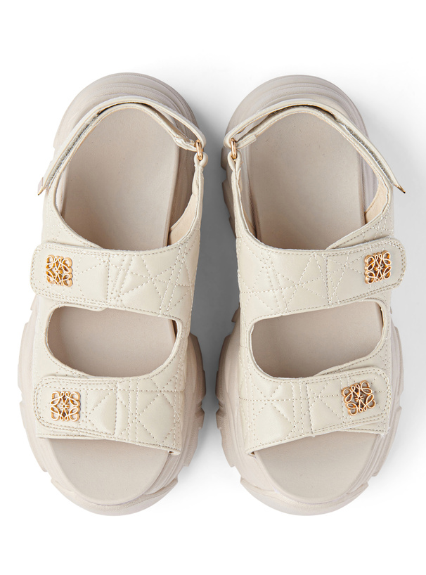 キルティングスポーツサンダル