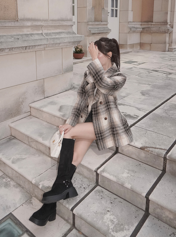 ベルトスエードロングブーツ[zr1449] | レディースファッション通販の