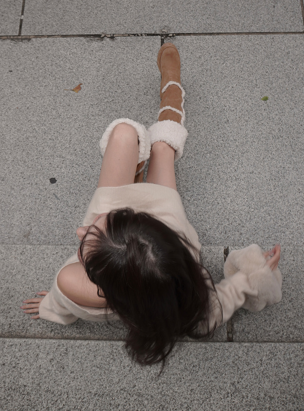 バニーブーツ　厚底　レインブーツ 厚底ムートンニーハイブーツ[zr1451] | レディースファッション